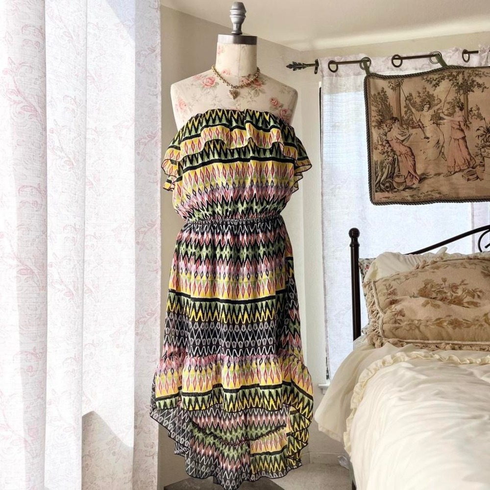 y2k boho dress